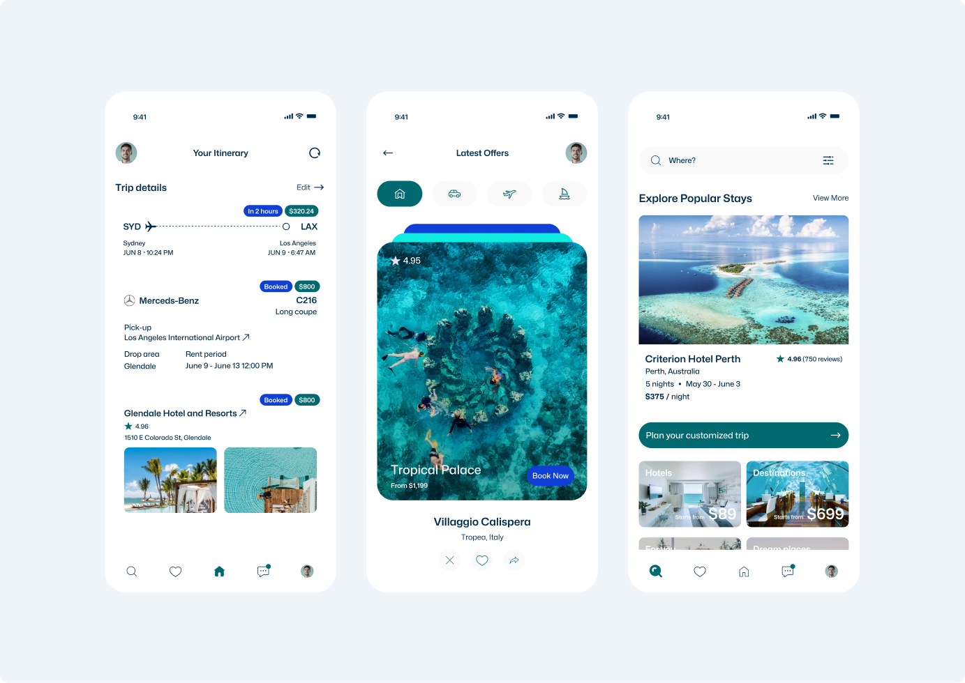 Travel App Experience Design